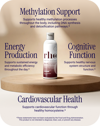 Liposomal Methylfolate 5-MTHF + B12 Complex