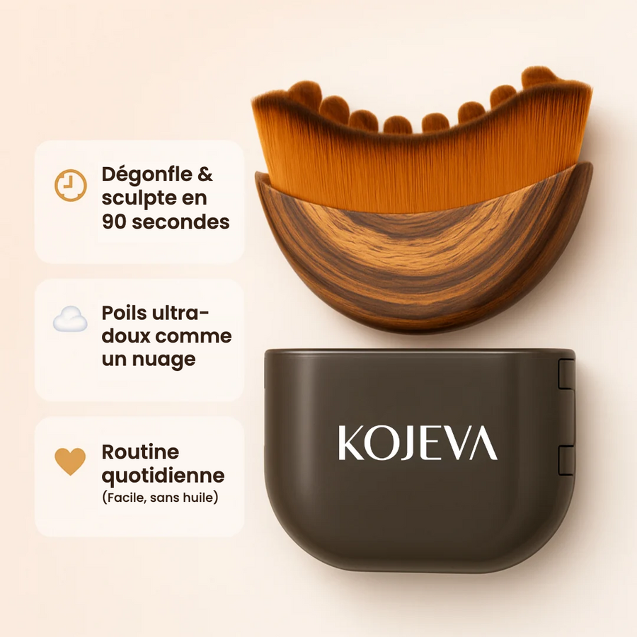 Brosse lymphatique visage Rivora