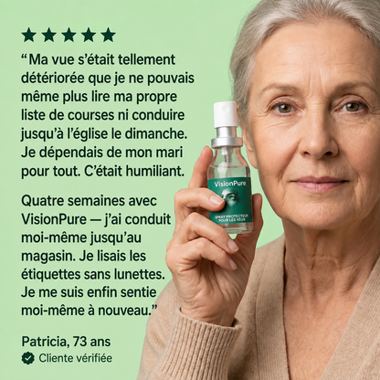Spray oculaire VisionPure à la lutéine